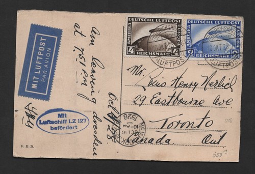 Germany 1928 graf zeppelin - 1928,
