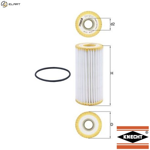 Oil filter 1217d - filter, ox