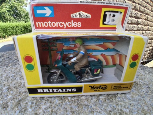 Britains motorcycle 9672 - britains, ,