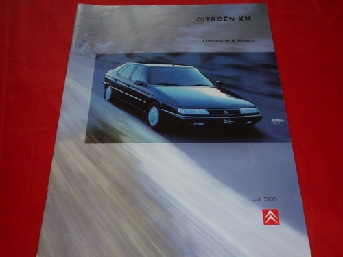 1999 citroen saloon - citroen, xm