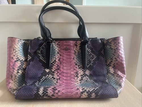 Coach tote bag - made, of