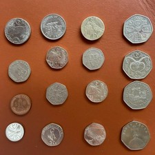Job Lot of 16 coins Isle of