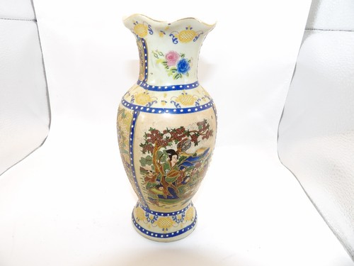 Vintage satsuma style painted - vintage,
