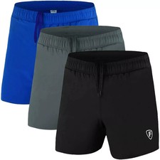 Mens Gym Shorts Football ,Running, Jogging  Sports Breathable Fitness Quick Dry
