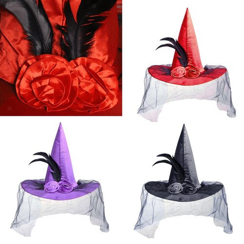 Pointed witch women hat wizard - pointed,