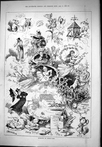 Old 1879 humours spring - spring, time