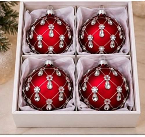 Red silver set - &, hand