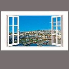 Sticker Decal Mural Brixham 3D
