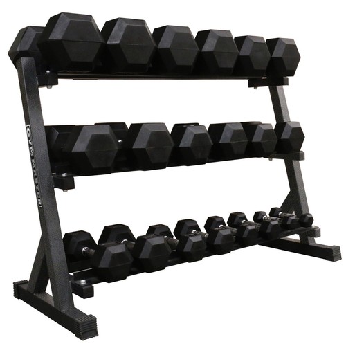 Gym master hex dumbbell set - hex,