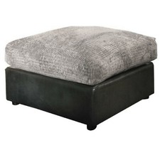 Luca Black & Grey Corner Sofa