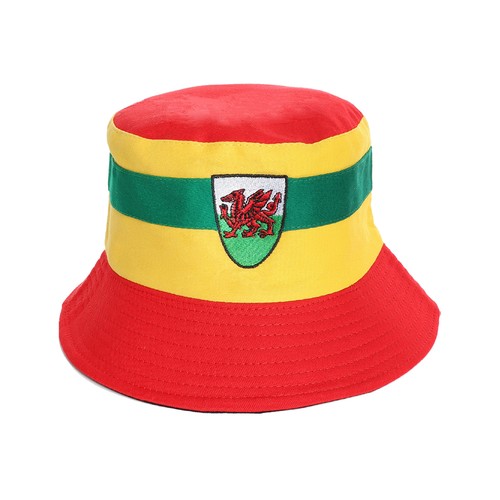 Black bucket wales hat euro - black,