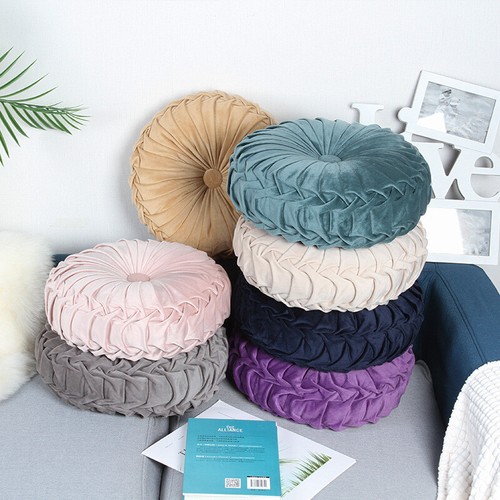 Round cushion soft holland - cushion,