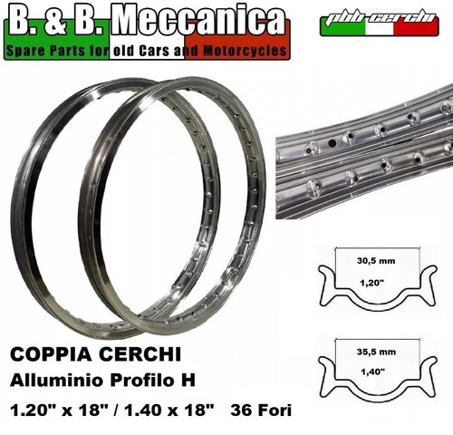 Pair wheels aluminum 1 - pair,