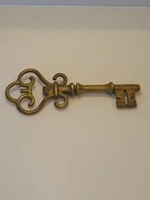 Vintage Original Skeleton Key Decorative Decor Large Brass Key Bottle opener