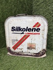Vintage Silkolene Lubricants Oil Can Drum 25 Litres Dalton & Co