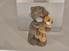 ME TO YOU BEAR FIGURINE PUPPY LOVE EXTREMELY RARE BOXED NEVER DISPLAYED 