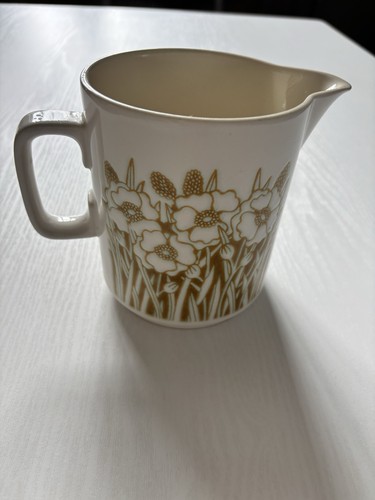 Vintage hornsea fleur milk jug - fleur,