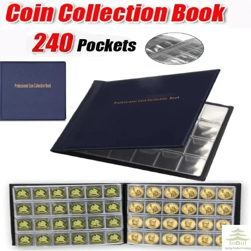 240 coins book album - 240,