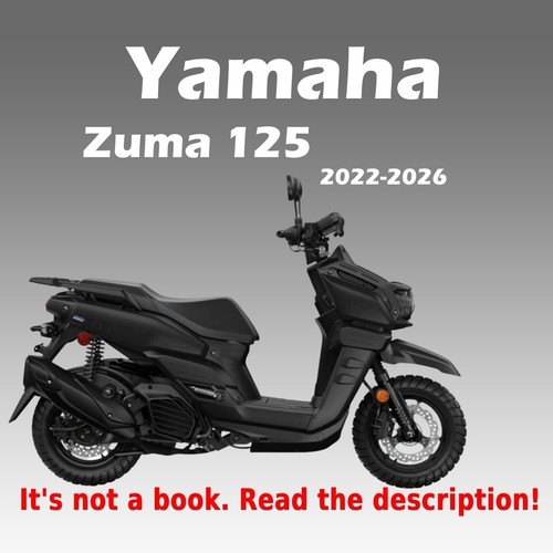 2022 2026 yamaha zuma 125 - 2022-2026,