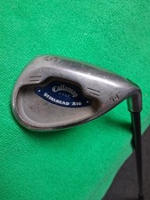  Callaway X16 Steelhead 54° Sand  Wedge Stiff Steel  Shaft.