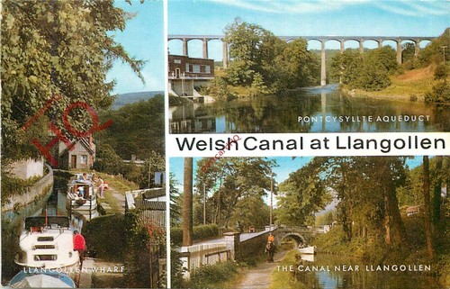 Picture postcard llangollen - postcard_,