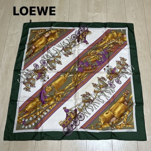 Loewe silk scarf horse - loewe,
