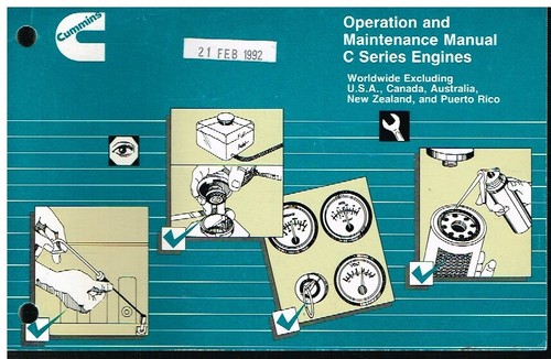 Cummins series 27l 6 cyl - c, 6-cyl