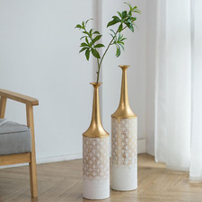 White Floor Vases Tall