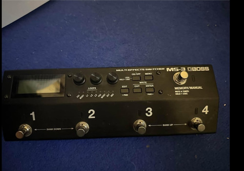 Boss multi effects - ms-3, multi-effects