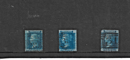 Queen victoria stamps two - queen,