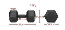 Yaheetech Dumbbells Set