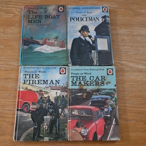 Vintage ladybird people - vintage,