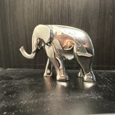 Christofle Silver Plated Elephant Paperweight Ornament Figurine Vintage 357g