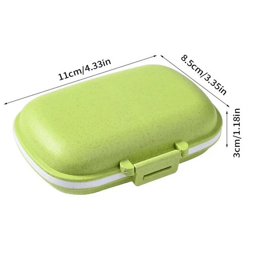 Grid travel pill - grid, box