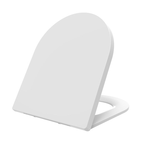 Soft close shaped toilet - close, d
