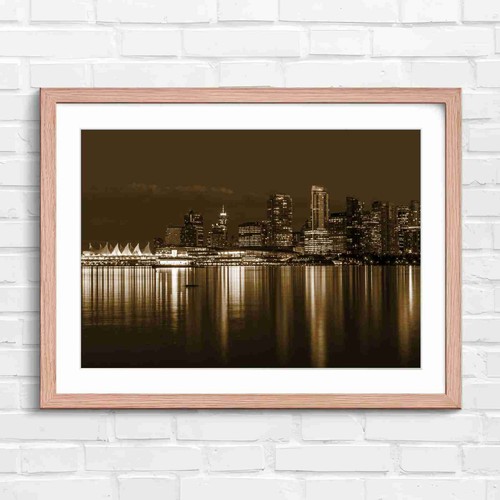 Vancouver skyline lights - vancouver,