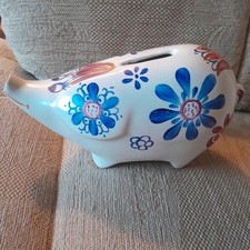 Vintage Arthur Wood White Blue