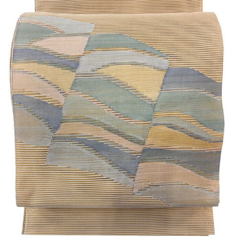 Japanese silk fukuro obi - japanese,