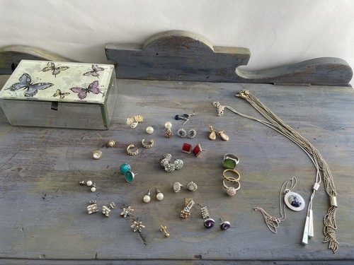 Vintage costume jewellery job - vintage,