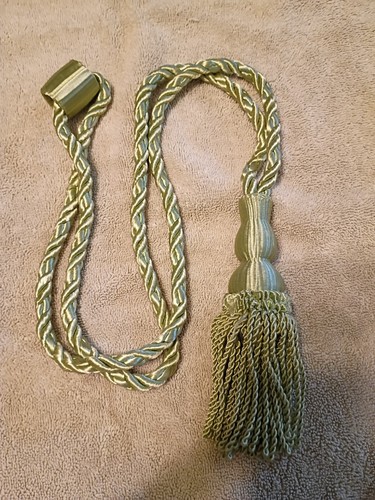 Curtain and chair - tie, back