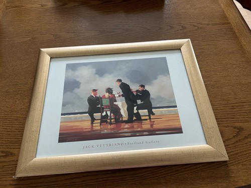 Jack vettriano framed print - vettriano,