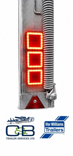 Led trailer rear light - led,