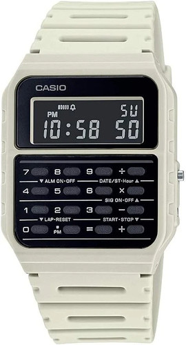 Casio calculator cream resin - cream,