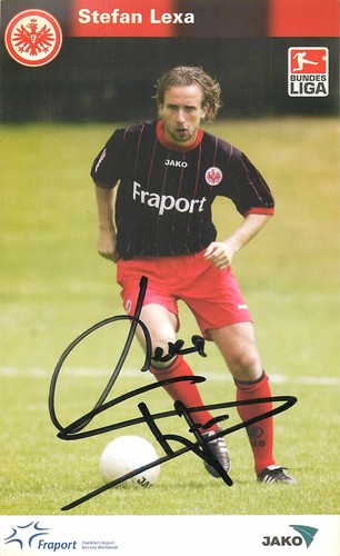 Autograph stefan lexa football - autograph,