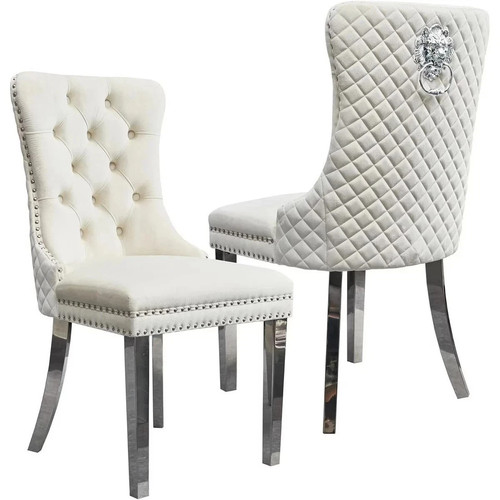 Set luxury velvet dining - set,