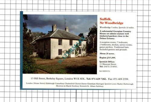 Woodbridge suffolk house - house, sale
