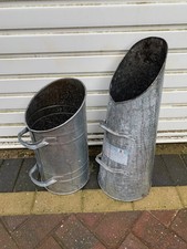 2 x Coal Hod Bucket Fireplace