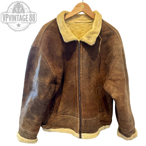 Vintage aviator bomber - vintage, b-3