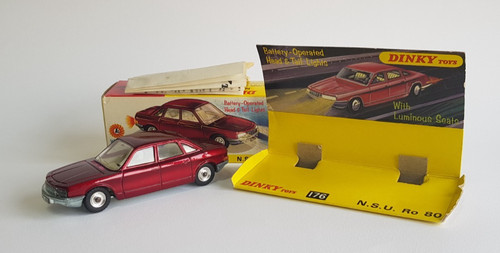 Very rare metallic red dinky - red,
