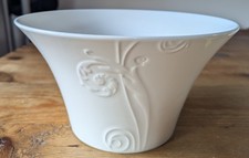 VGC BIG Wedgwood Nature Bone China Serving Salad Dessert Bowl 23x13cm Christmas